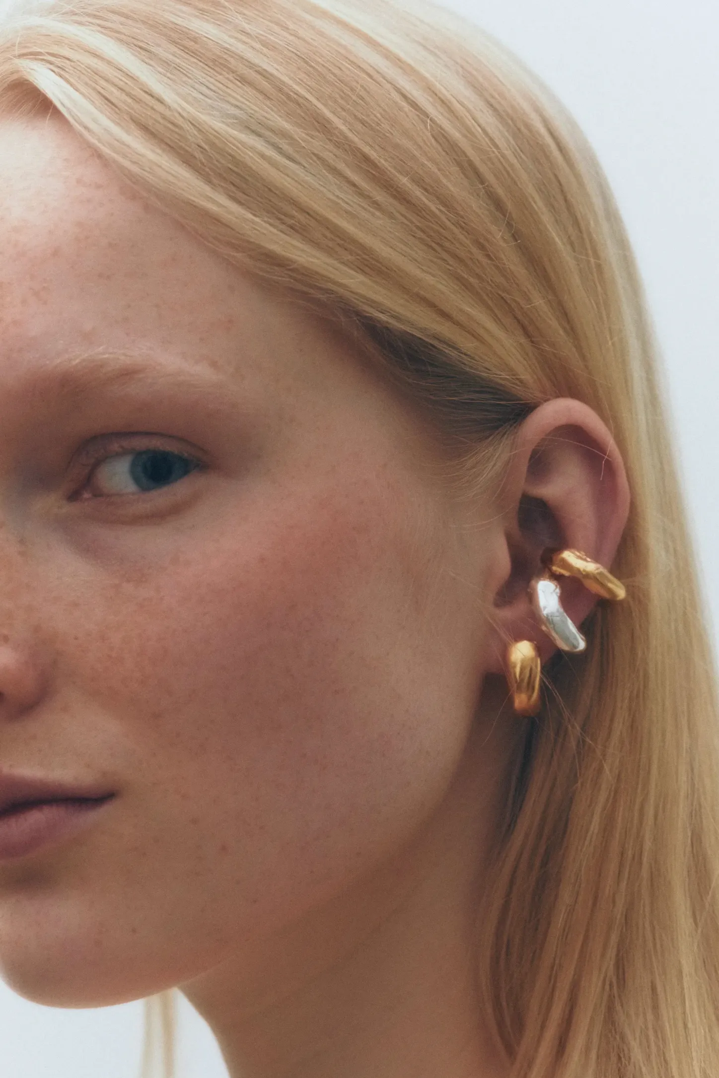 SIMUERO Earrings*Gota Hoop