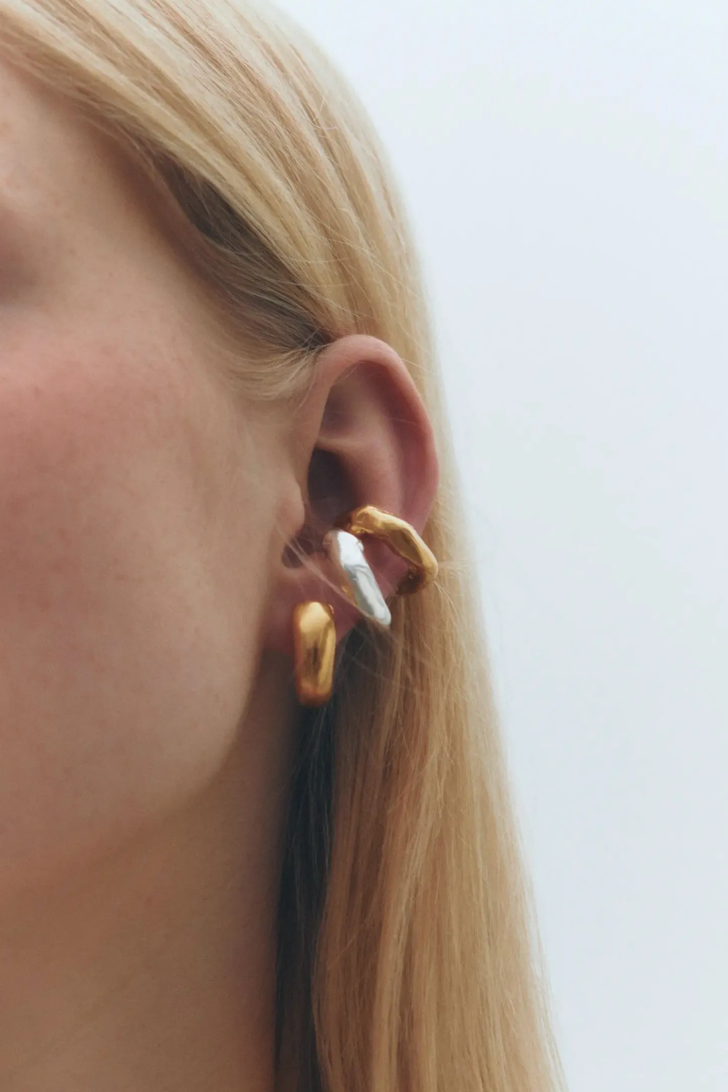 SIMUERO Earrings*Gota Hoop