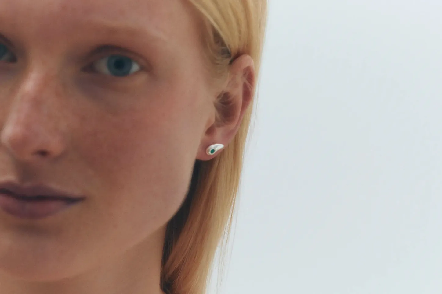SIMUERO Earrings*Mare Green